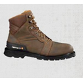 Men's 6" Fudge Brown Waterproof Work Boot - Non Safety